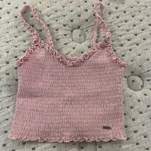 light pink cropped tank